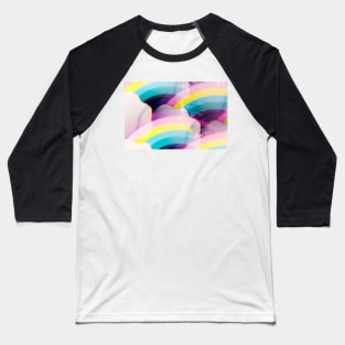 Pastel rainbows no.4398 Baseball T-Shirt